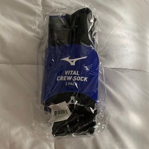 Mizuno Vital Crew Socks (3 PACK)